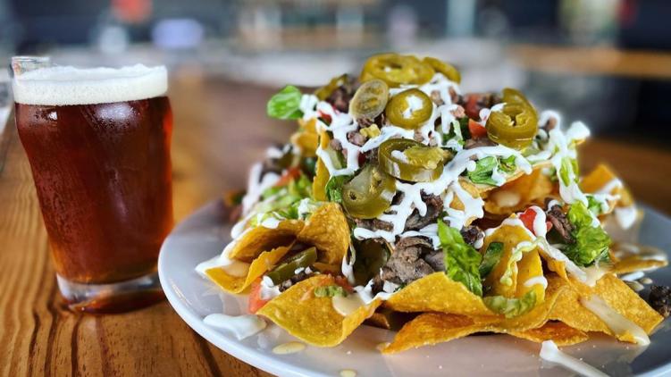 Brew Link Beer and Nachos