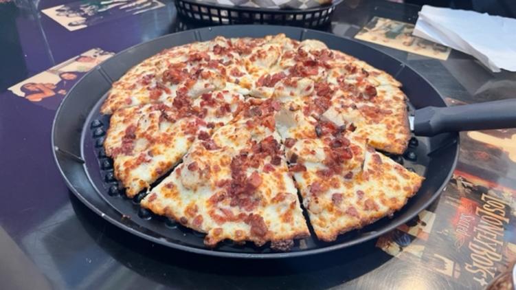 Chicken Bacon Keto Pizza at Rock Star Pizza in Brownsburg, In
