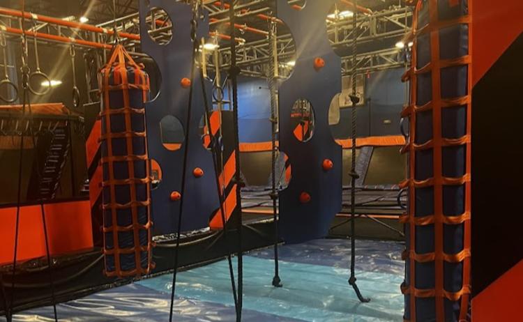 Warrior Course; Photo Courtesy of the Sky Zone Plainfield Facebook Page