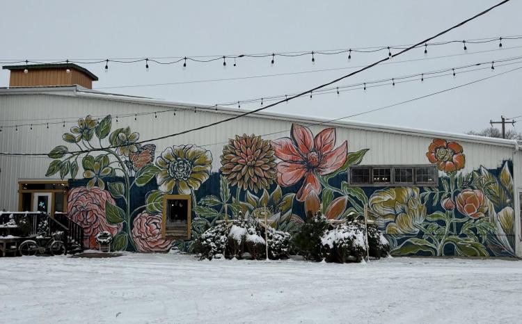 Copper Top Customs Mural