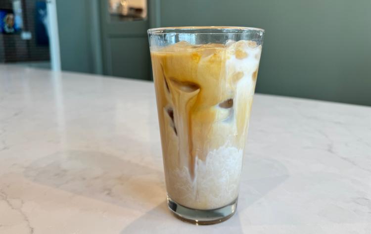 Teddy Bear Latte at The Green Room