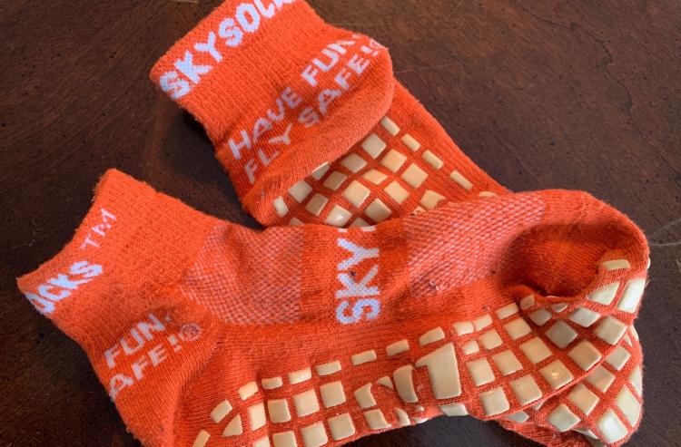Sky Zone socks