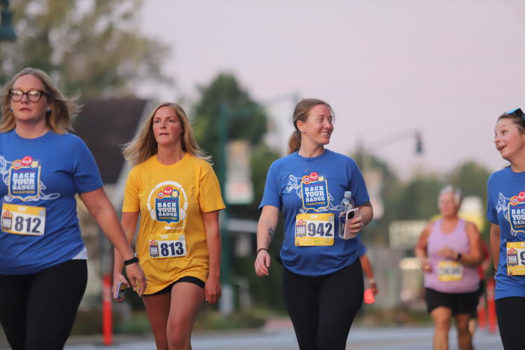 Back Your Badge Marathon