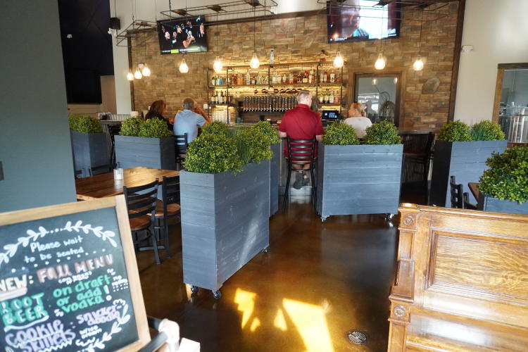 Inviting, modern atmosphere at Barley Thyme