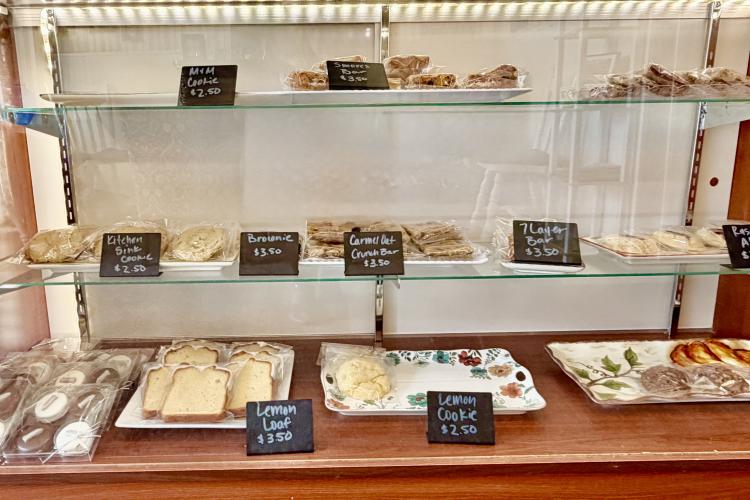 Mayberry Cafe New Baked Goods Display