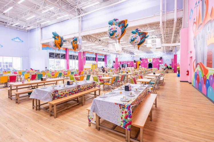 Party area at Kids Empire