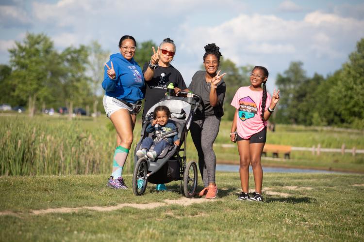 The Summer Fun Run Series kicks off on May 28 at Hummel Park in Plainfield. (Photo courtesy of Parks Foundation of Hendricks County)