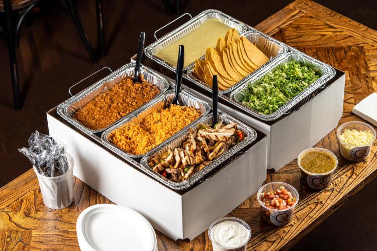 A Taco Bar, takes the guess work out of planning for an event (Photo courtesy of Queso's Facebook)