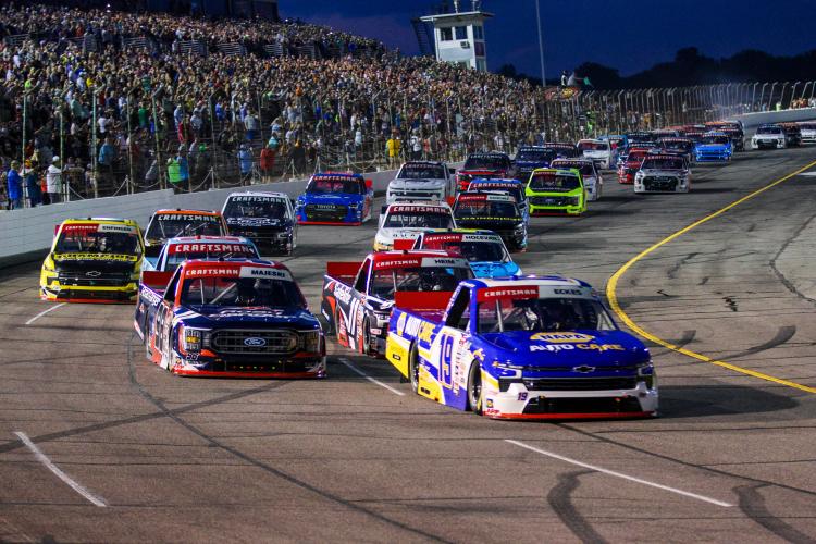 NASCAR Truck Race at Lucas Oil Indianapolis Raceway Park