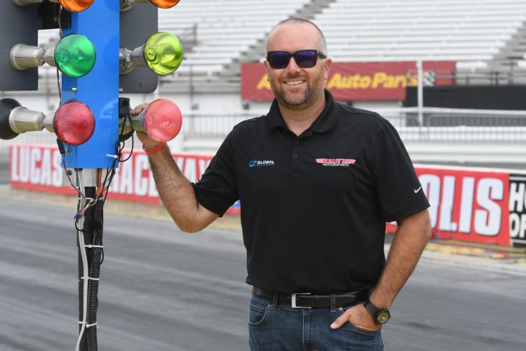 Shawn Langdon at Lucas Oil Indianapolis Raceway Park