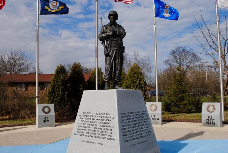 WWII Memorial Park in Avon