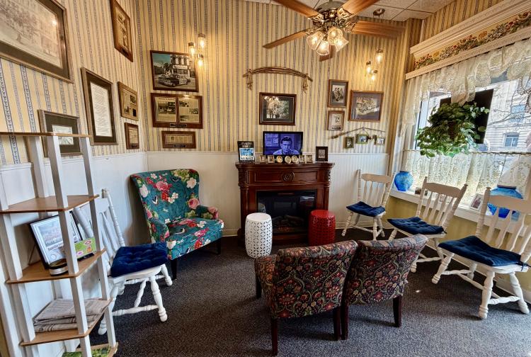 Mayberry Cafe Front Gathering Area