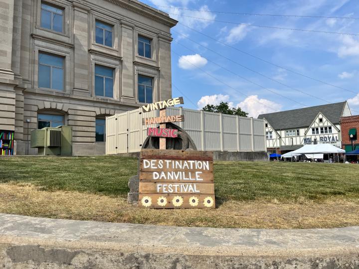 Destination Danville Sign