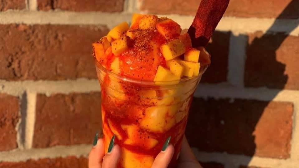 Mangonada at Danny's Mexican Ice Cream
