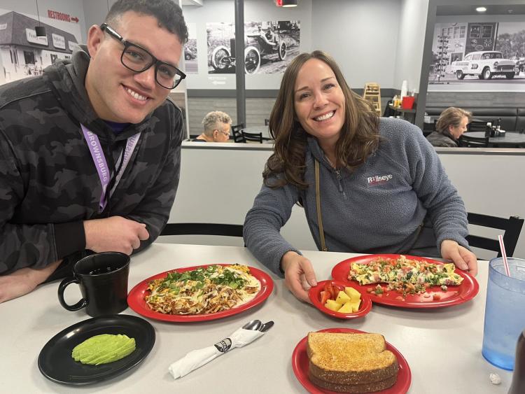 South of the Border Omelette at Breakfast Co. in Brownsburg (photo via Facebook).