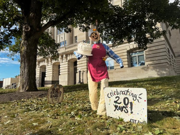 Bread Basket's Scarecrow Display 2025