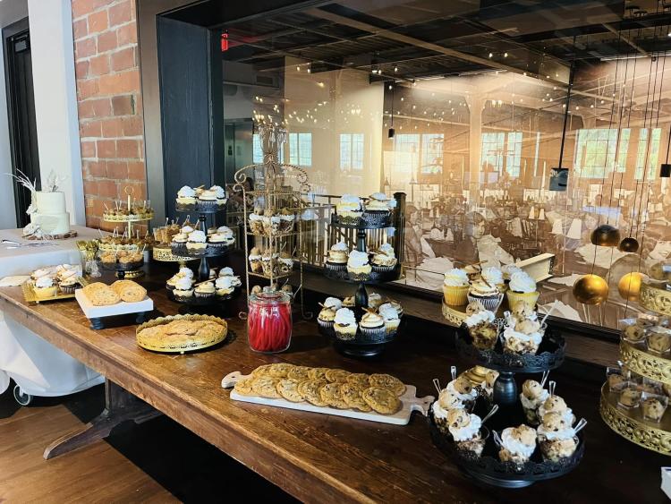 Catered Spread; Photo Courtesy of Two Chicks Whisky Business Facebook Page