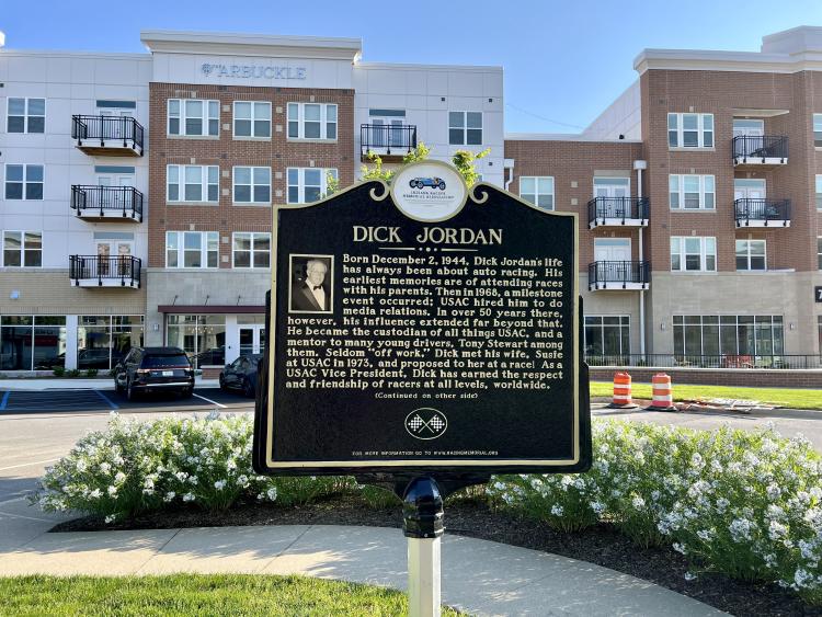 Brownsburg Racing Memorial Trail - Dick Jordan