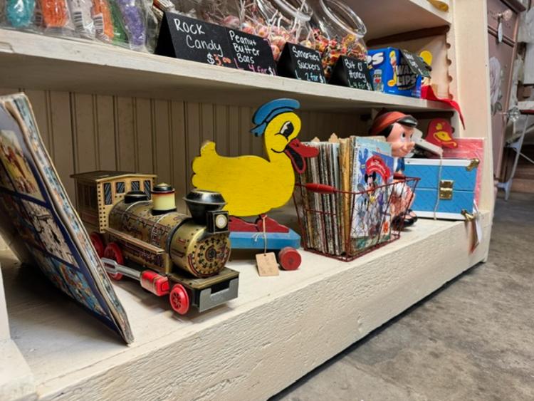 Candies and Toys at Highway 40 Mercantile