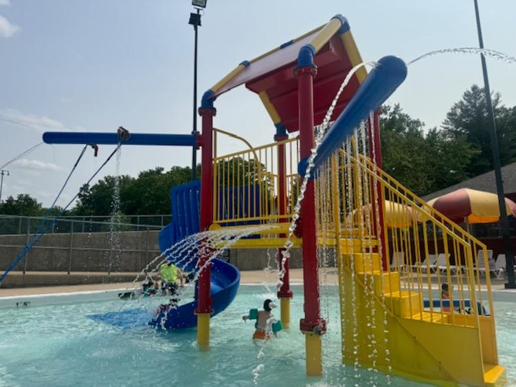 Gill Family Aquatic Center Big Kid Splash Area