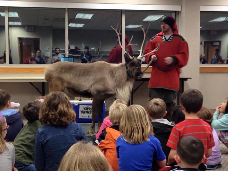 Silly Safari Reindeer Reserve at the Plainfield Library