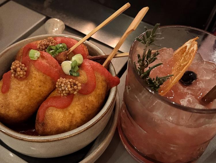 Wagyu Corn Dogs at The Prewitt