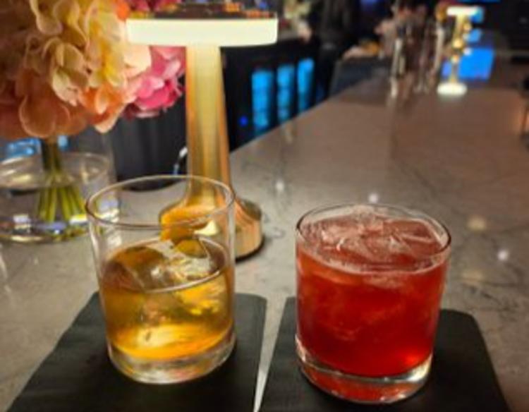 Cocktails at Alley's Alehouse in Brownsburg