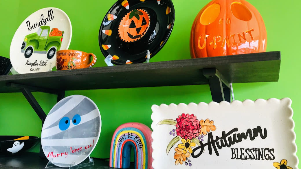 Seasonal Items at UPaint Pottery Studio
