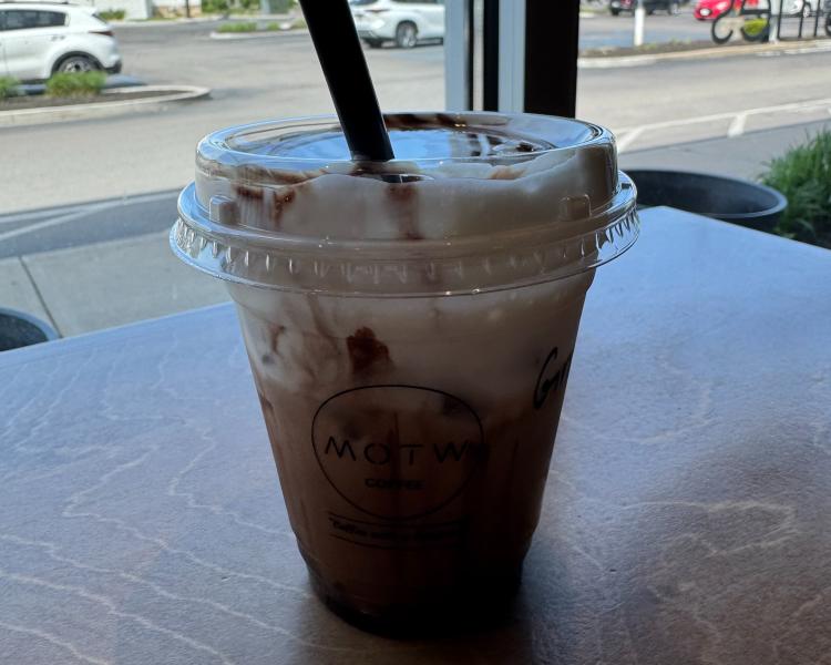 Graham Slam Iced Coffee at MOTW Coffee in Avon