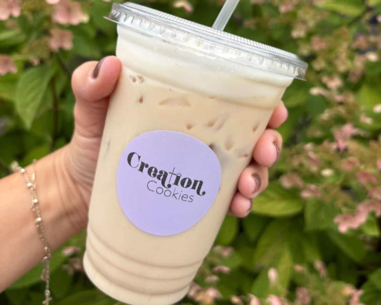 Chai Latte at Creation Cookie Cafe in Danville, IN