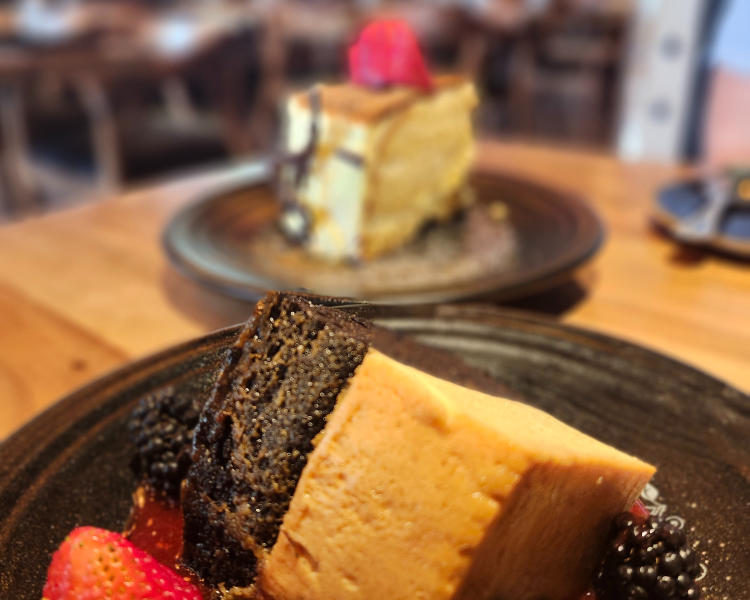 Decadent desserts at Tlahcos Mexican Cuisine