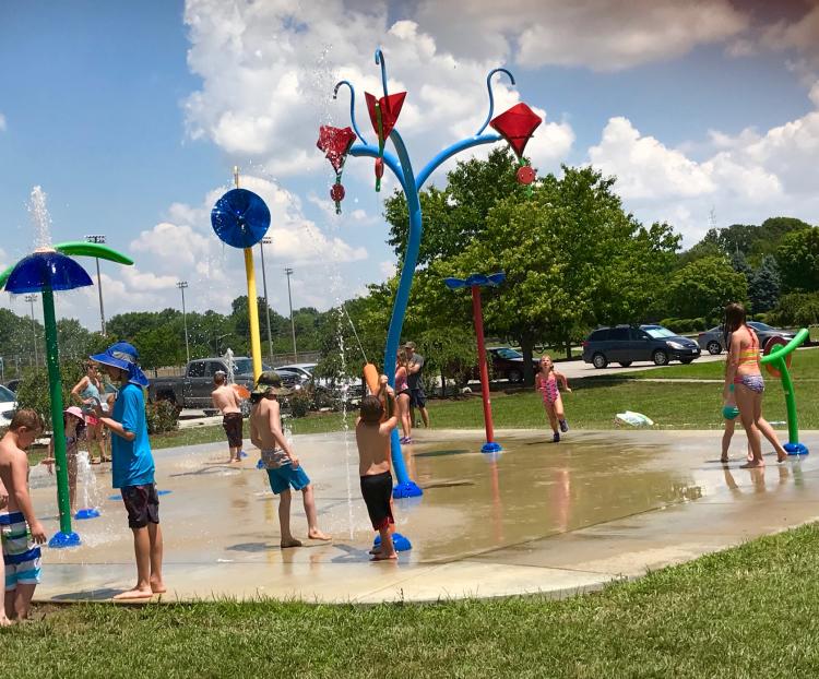 Hummel Park Splash Pad
