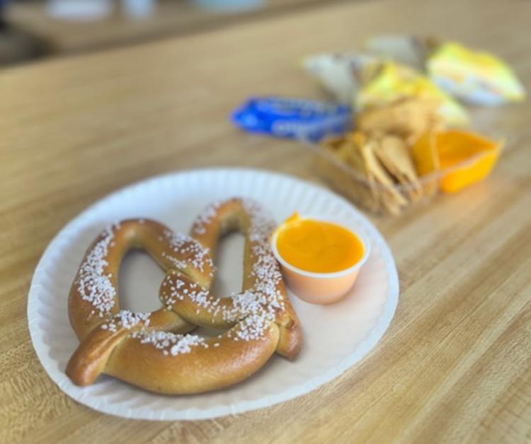 Food at Gill Family Aquatic Center