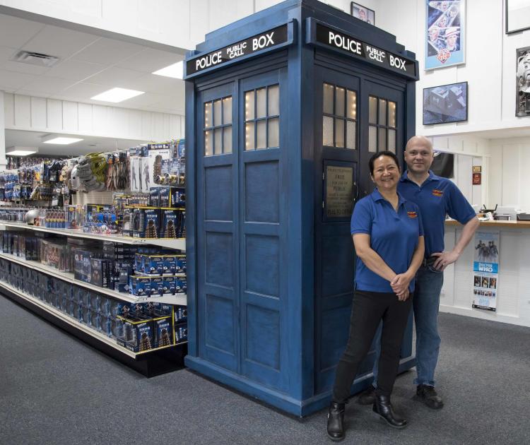 Doctor Who North America owners Jany & Keith Bradbury