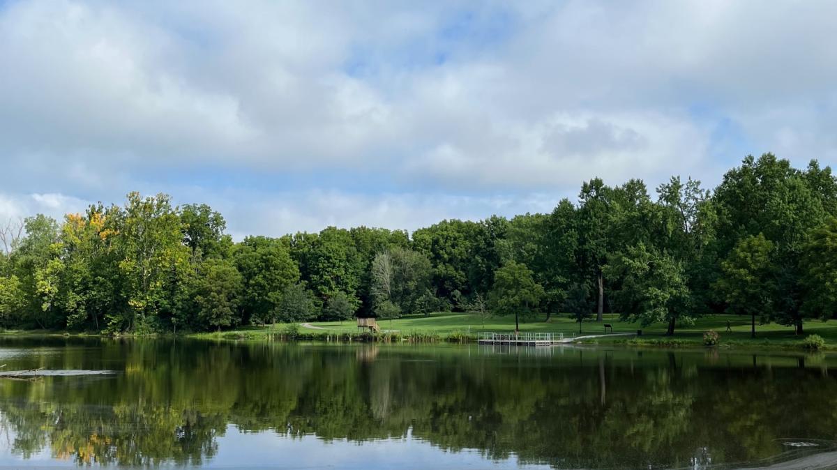Sodalis Nature Park Pond Reflection