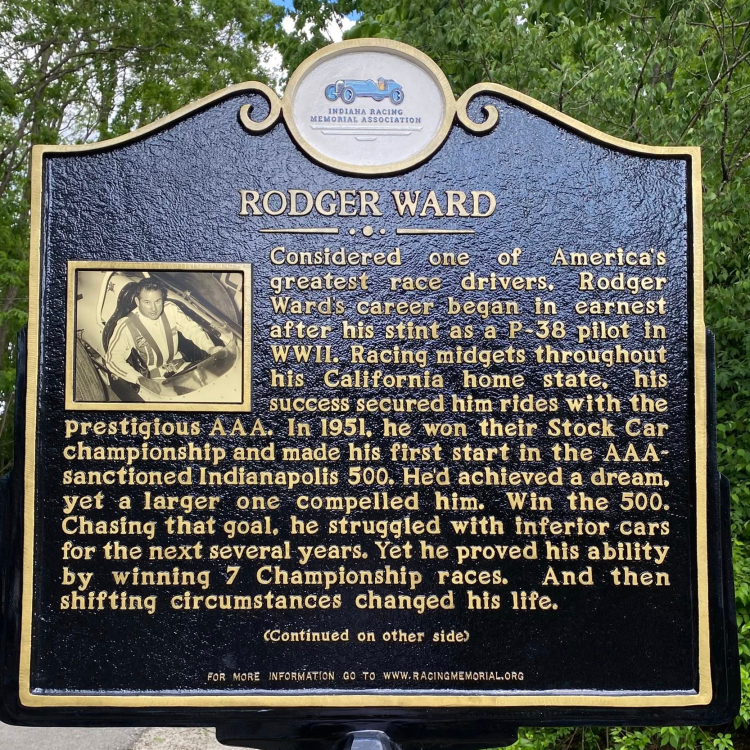 Brownsburg Memorial Racing Trail - Rodger Ward