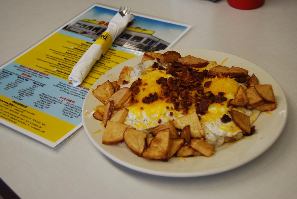Breakfast at Oasis Diner