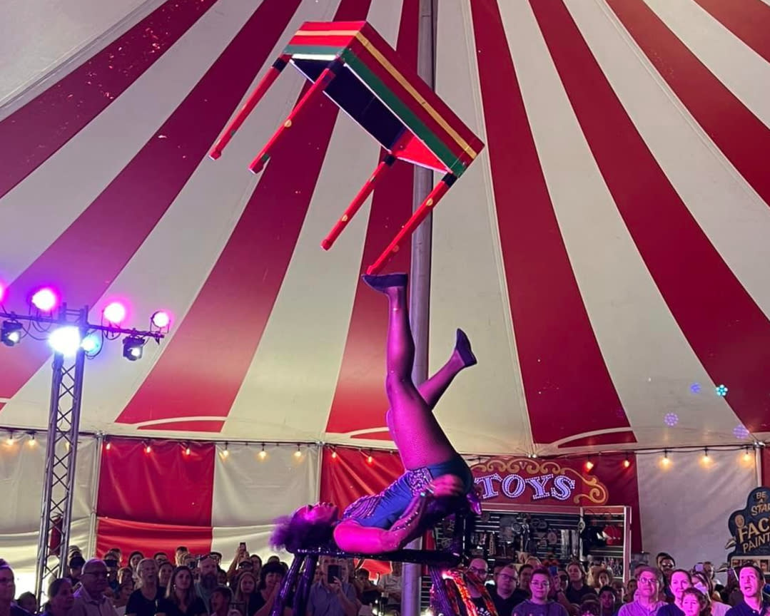 Under the Big Top at The Venardos Circus