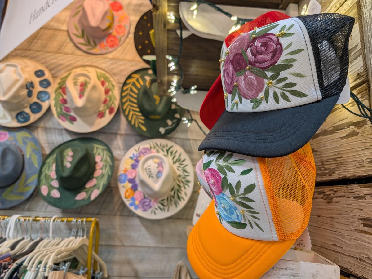 Hand Painted Hats