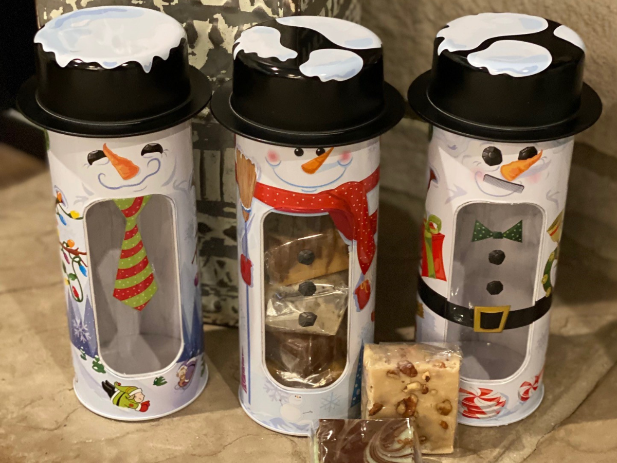 Snowmen Tins