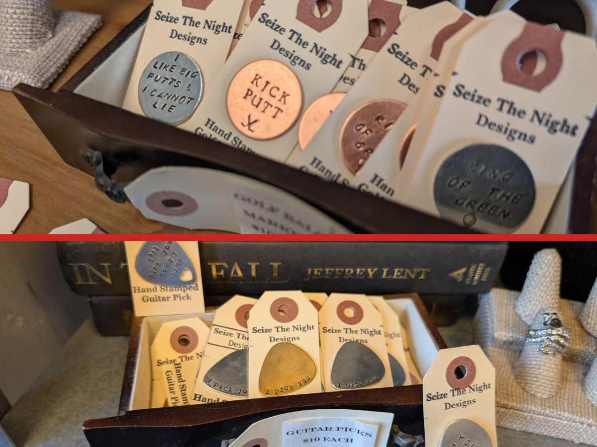 Golf Ball Markers and Guitar Picks
