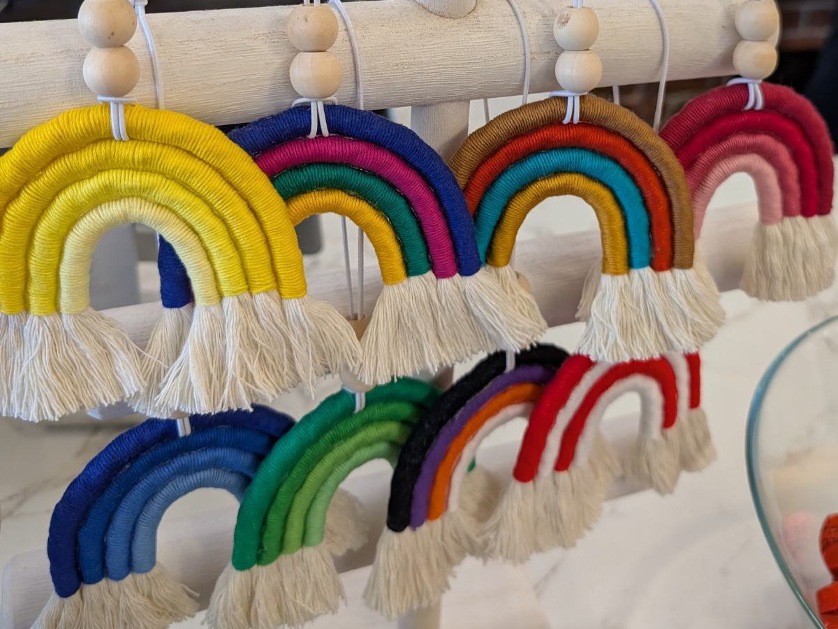 Rainbow Car Charms