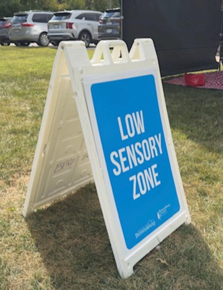 Sensory Zone at Blues in the Burg