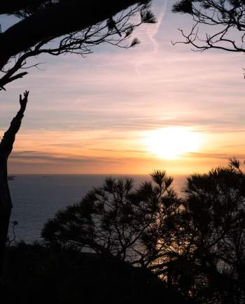 Puesta de sol eclipse
