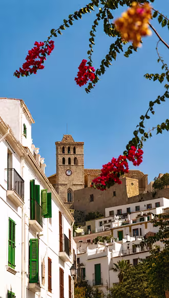 Dalt Vila, na cidade de Ibiza