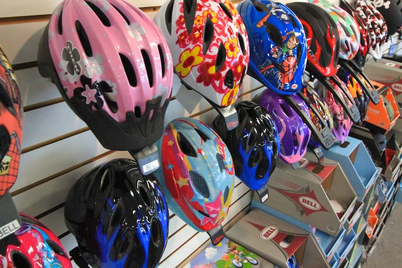 bike helmets bucks bikes ABUS WingBack Adult Road Helmet (Flip Flop Purple, Small) Integrates elevated utility into your daily riding uniform The 5 Best Bike Helmets