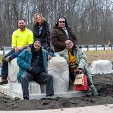 Indigenous Cultural Trail Turtle Installation