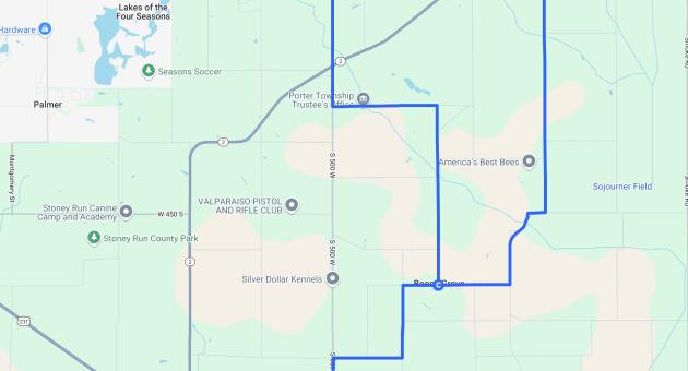Boone Loop Bicycle Map