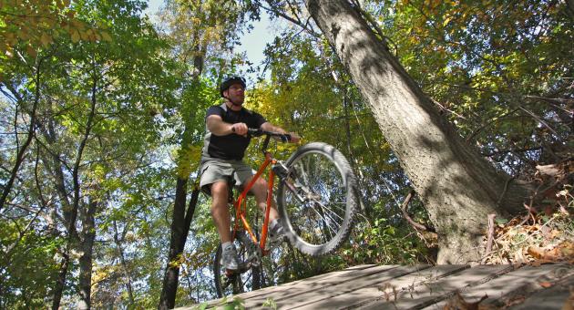 Mountain Biking Outback Trail
