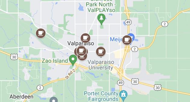 Coffee Trail Map